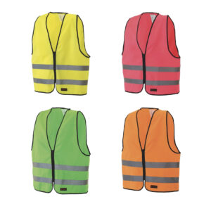 Refleksvest m/glidelås modell 407